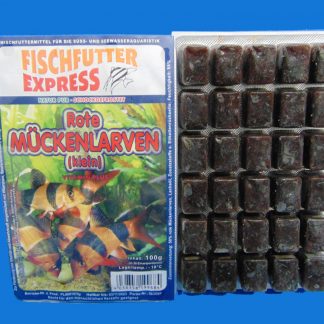Fischfutter Rote Mückenlarven Blister
