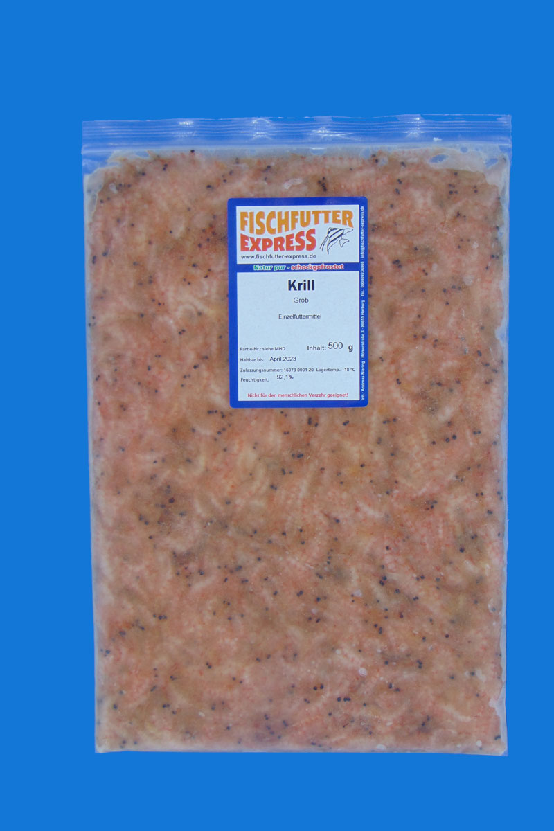 Frostfutter Krill grob 500g