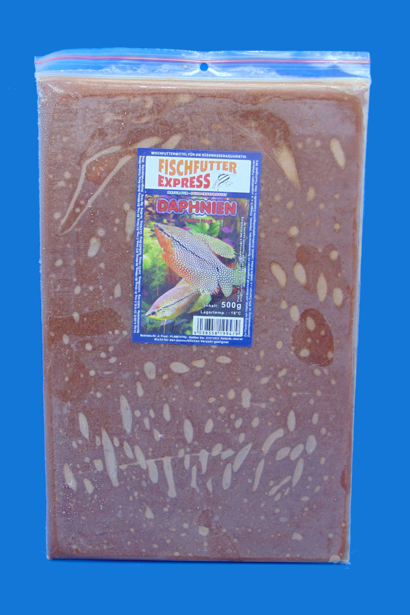 Fischfutter - Daphnien - Frostfutter