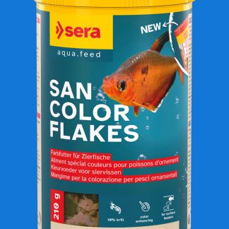 Fischfuttergranulat Sera san color flakes 1 l